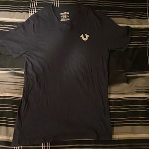 Navy Blue True Religion Shirt
